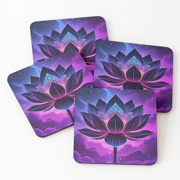 Item preview, Electric Lotus Under Cosmic Sky designed and sold by ClarityPulse Studio.