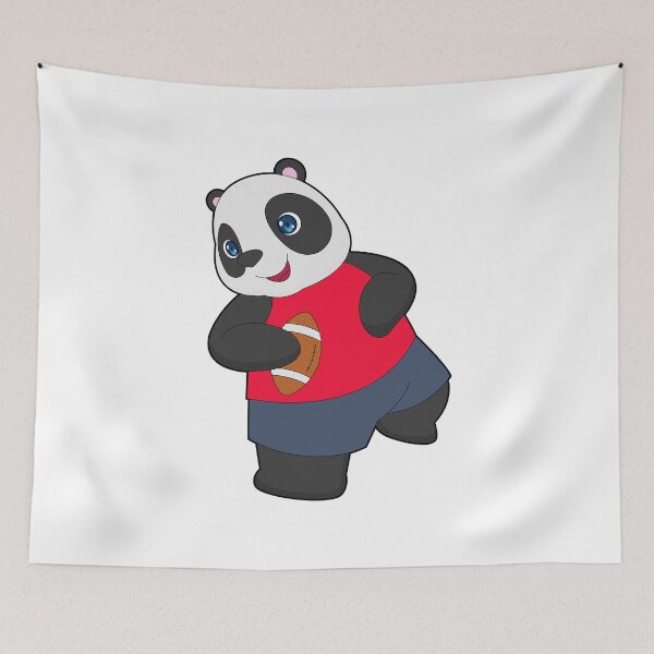 Item preview, Panda American Football designed and sold by Snabdesign84.