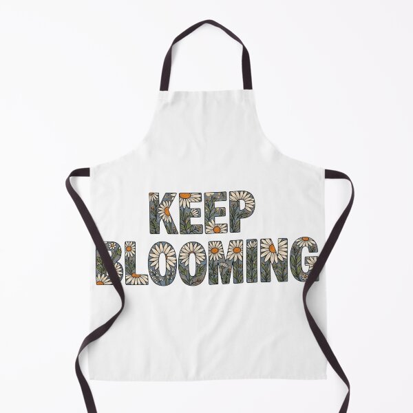 Item preview, Keep Blooming – Daisy Floral Lettering Design designed and sold by Dzblack.