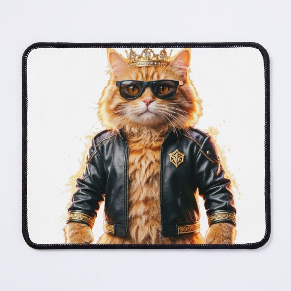 Item preview, Cyber King Cat designed and sold by ArtatyA.