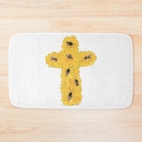 Item preview, dandelion bee cross designed and sold by gracehopelove.