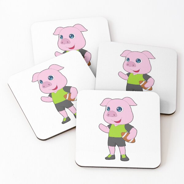 Item preview, Pig American Football designed and sold by Snabdesign84.