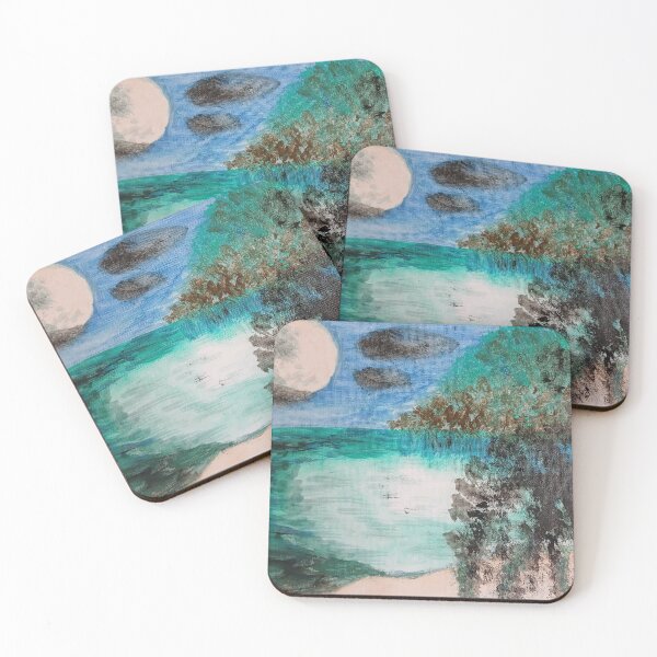 Item preview, Moonlight with a Sea View designed and sold by Aquamarineelle.