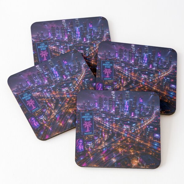 Item preview, Los Angeles 2150  | GTA City | Neon Atlas  designed and sold by NSAstore.