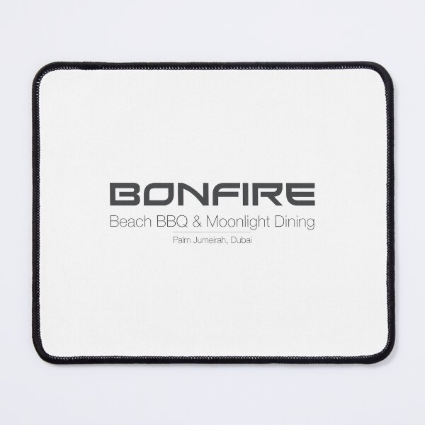 Item preview, BONFIRE Beach BBQ & Moonlight Dining Palm Jumeirah Dubai Logo Vector designed and sold by zshigdu.