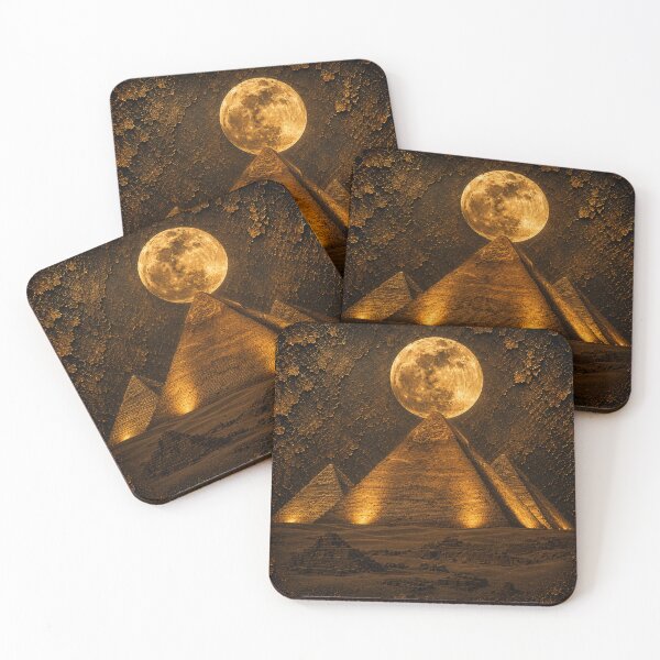 Item preview, pyramids of giza designed and sold by johnnyssandart.