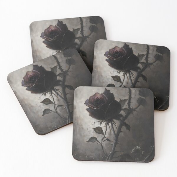 Item preview, Dark Burgundy Rose Thorns designed and sold by DarkHolyQueen.
