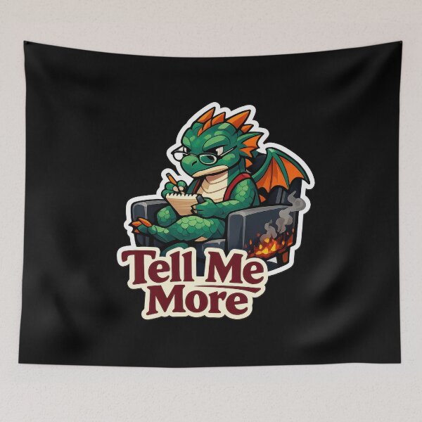Item preview, The Dragon Is Listening designed and sold by Sketchlegacy.