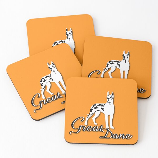 Item preview, Harlequin Great Dane cropped ears designed and sold by Doggenhaus.