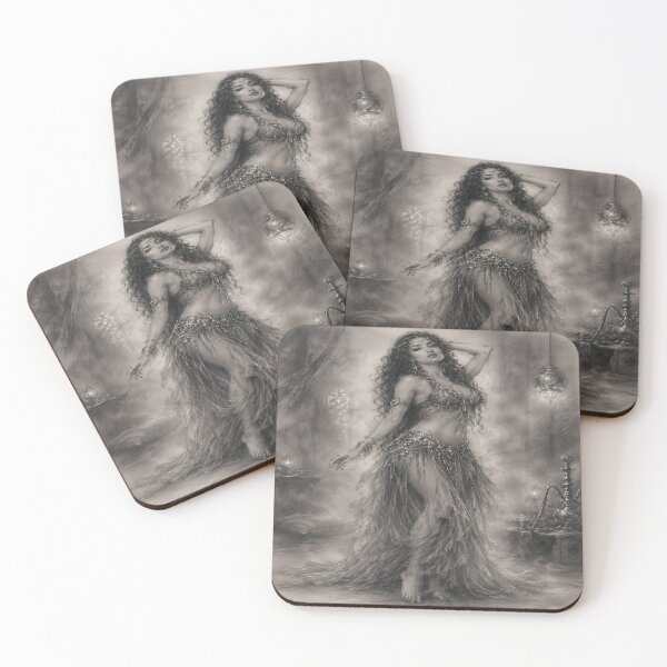 Item preview, Oriental Muse in Graphite designed and sold by MoArtShop.