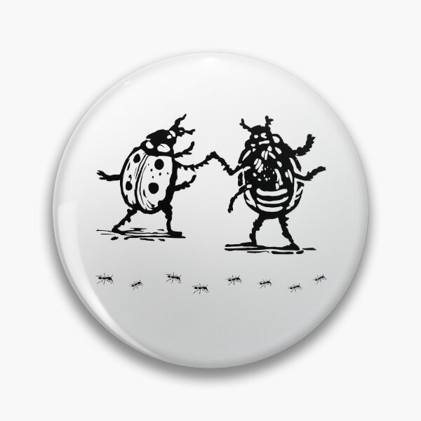 Item preview, Dancing Lady Bugs Funny Insects designed and sold by charoen-design.