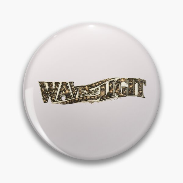 Item preview, Waves of Light | Analog Photography Wave Typography Art designed and sold by Golden Era Studio.
