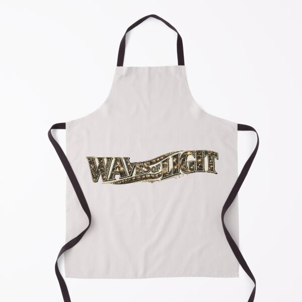 Item preview, Waves of Light | Analog Photography Wave Typography Art designed and sold by Golden Era Studio.