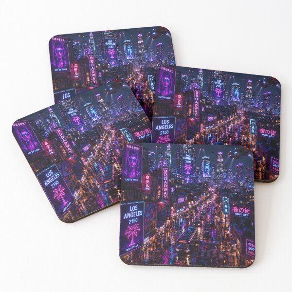 Item preview,  Los Angeles 2150  | GTA City | Neon Atlas  designed and sold by NSAstore.
