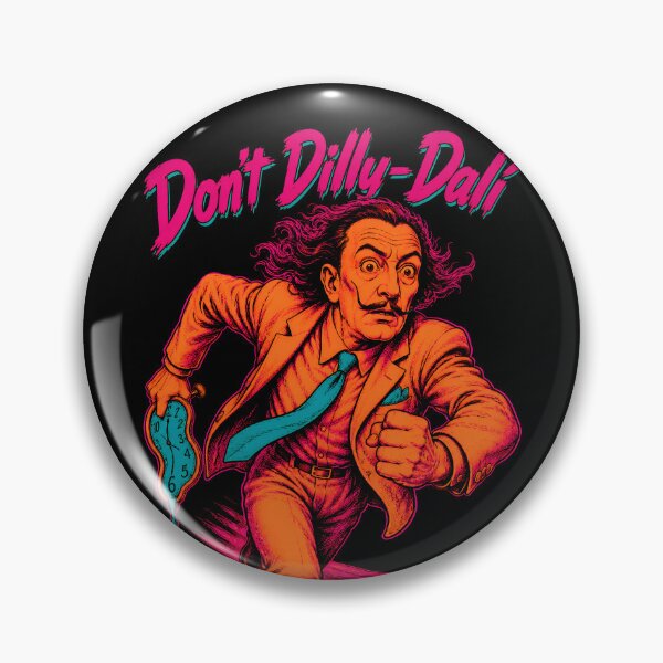 Item preview, Don’t Dilly-Dali Surrealist Time Chase designed and sold by Victor Shadehorn.
