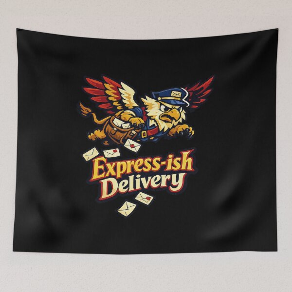 Item preview, The Griffin's Almost-Express Mail  designed and sold by Sketchlegacy.