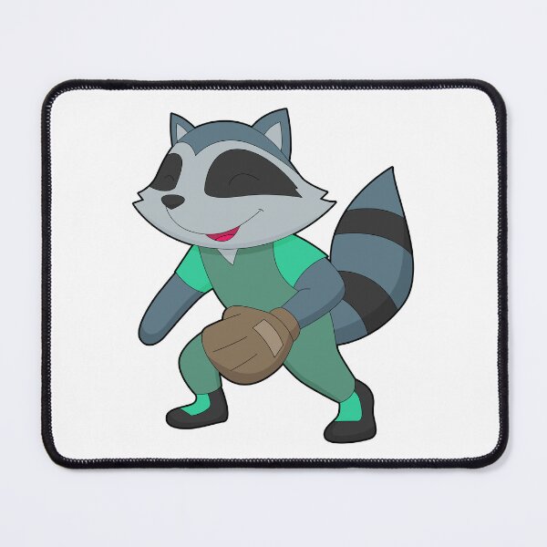 Item preview, Raccoon Baseball Baseball glove designed and sold by Snabdesign84.