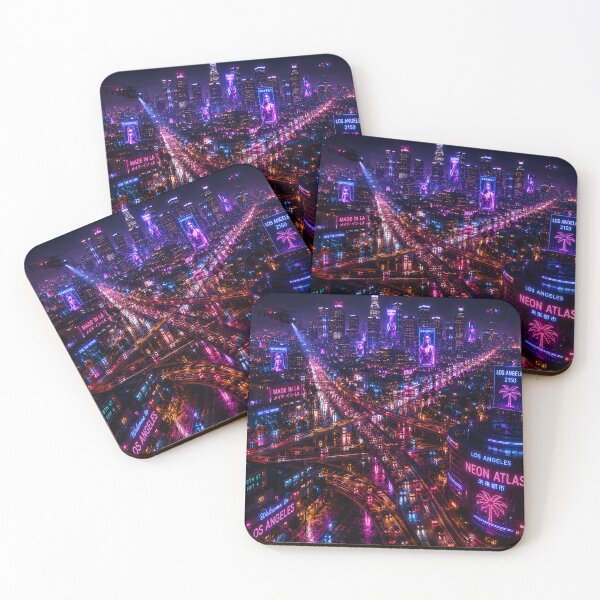 Item preview,  Los Angeles 2150  | GTA City | Neon Atlas  designed and sold by NSAstore.