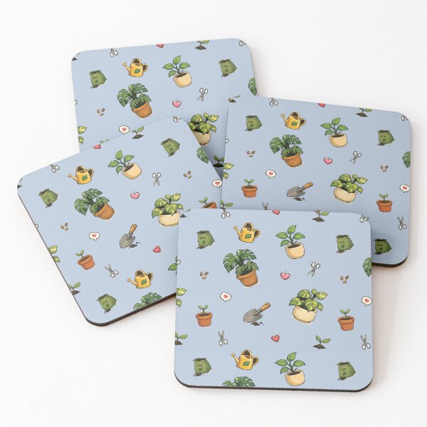 Item preview, Cute Houseplant Seamless Pattern for Plant Lovers 1 designed and sold by SimplePoDesign.