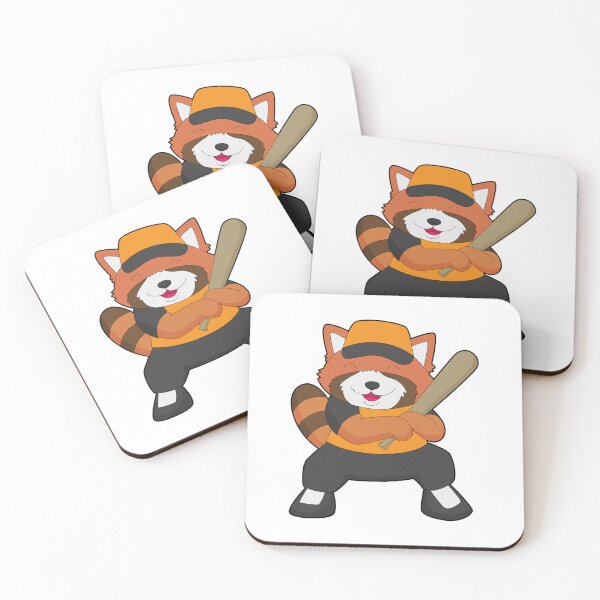 Item preview, Red panda Baseball Baseball bat designed and sold by Snabdesign84.