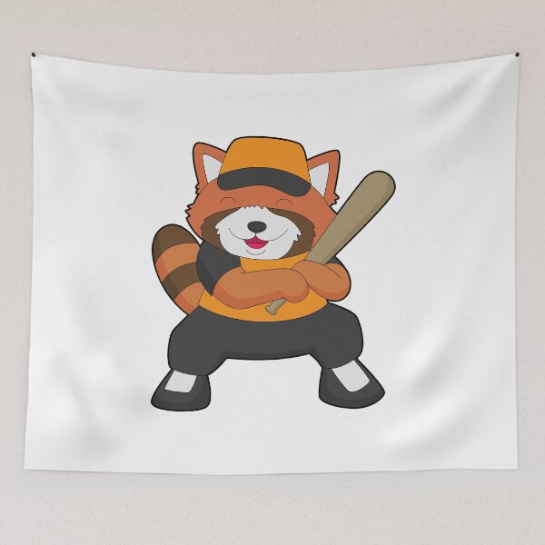 Item preview, Red panda Baseball Baseball bat designed and sold by Snabdesign84.