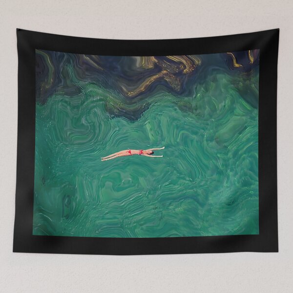 Item preview, water rest swiming beachpool designed and sold by teresathorn.