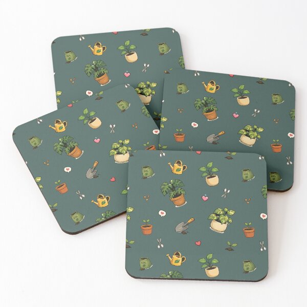 Item preview, Cute Houseplant Seamless Pattern for Plant Lovers 2 designed and sold by SimplePoDesign.