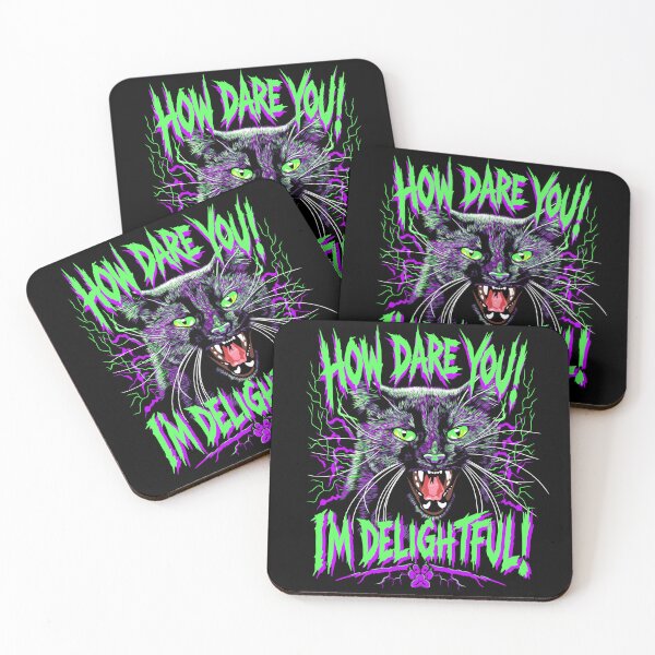 Item preview, Angry Black Cat  designed and sold by CasualAfterlife.