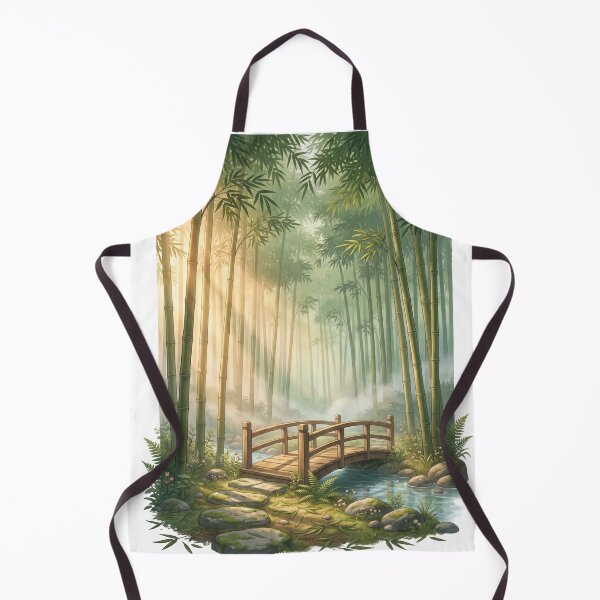 Item preview, Whispering Bamboo | Premium Bamboo Forest Illustration | Botanical Mindfulness Wall Art | Nature T-Shirt designed and sold by SAJ Design Studio.