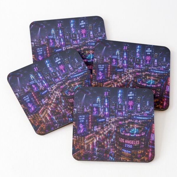 Item preview,  Los Angeles 2150  | GTA City | Neon Atlas  designed and sold by NSAstore.
