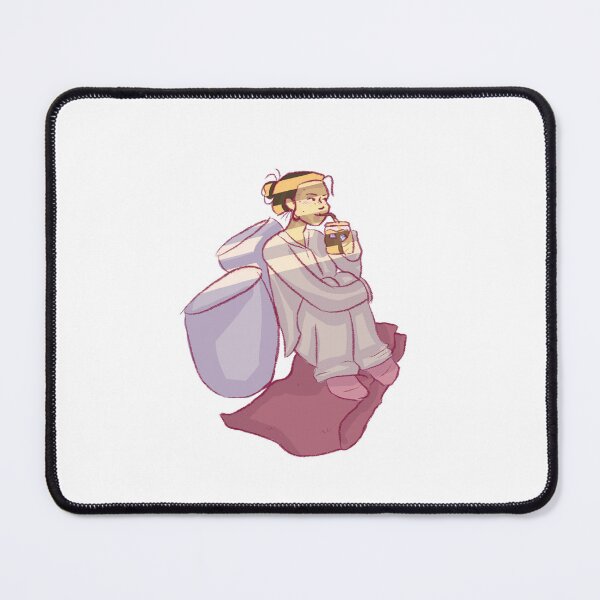 Item preview, Girl drinking coffee designed and sold by ionaberry.