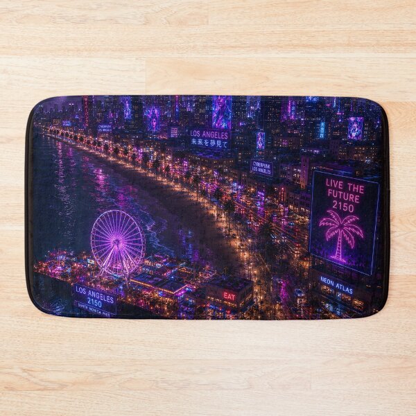 Item preview, Los Angeles 2150  | GTA City | Neon Atlas  designed and sold by NSAstore.