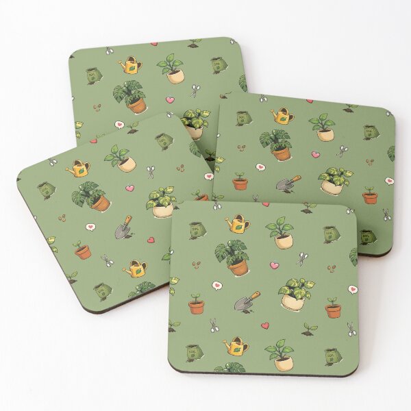 Item preview, Cute Houseplant Seamless Pattern for Plant Lovers 4 designed and sold by SimplePoDesign.