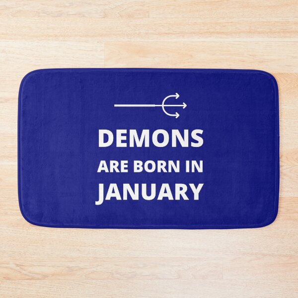 Item preview, Demons are born in January designed and sold by fev-rocks.