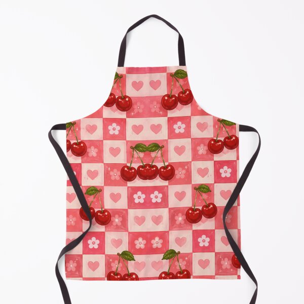 Item preview, Cherry Check | Cute Cherry Checkerboard Pattern | Coquette & Kawaii Aesthetic designed and sold by Shruz.