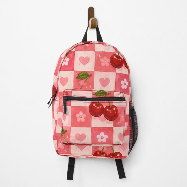 Item preview, Cherry Check | Cute Cherry Checkerboard Pattern | Coquette & Kawaii Aesthetic designed and sold by Shruz.