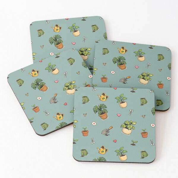 Item preview, Cute Houseplant Seamless Pattern for Plant Lovers 5 designed and sold by SimplePoDesign.