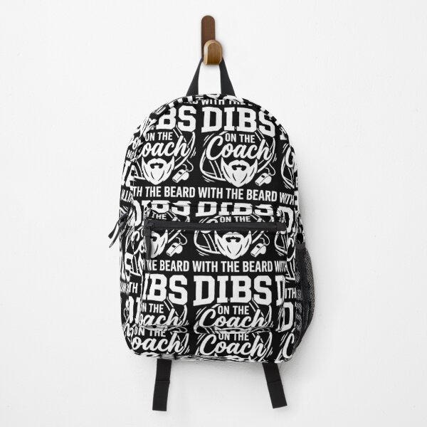 Item preview, Dibs on the Coach with the Beard Funny Football Coach Wife Gift designed and sold by FreshVibe Prints.