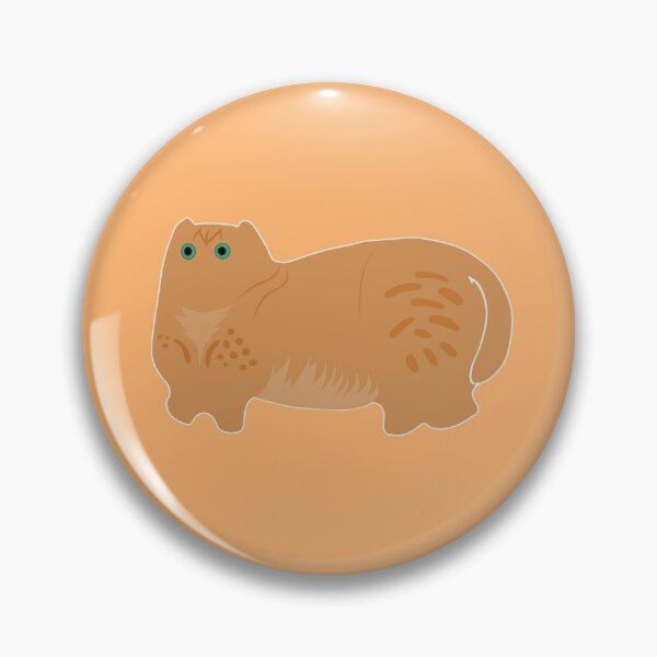Item preview, Mesopotamian Cat Effigy - Orange designed and sold by CaffeineCraftedCreations.