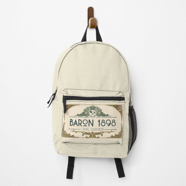 Item preview, Baron 1898 Logo Illustration - Efteling Dive Ride Art Nouveau (Theme Park Fan Art) designed and sold by FoolishDreamers.