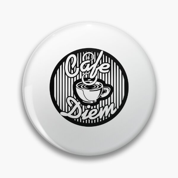 Item preview, Cafe Diem Coffee Cup Circular Vintage Logo Vector designed and sold by zshigdu.