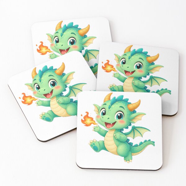 Item preview, Little Fire-Breathing Dragon designed and sold by Foxglow Studio.