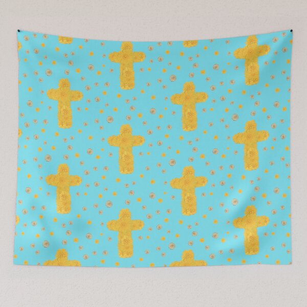 Item preview, dandelion cross designed and sold by gracehopelove.