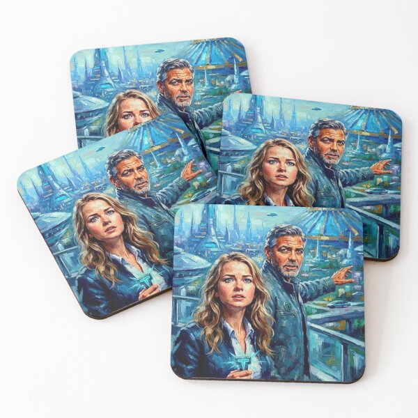 Item preview, Tomorrowland Sci-Fi Adventure Fine Art Tribute designed and sold by Art's Diner.
