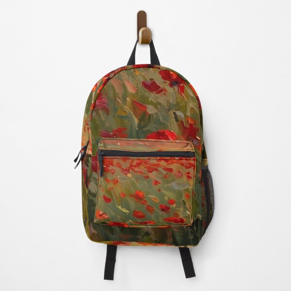 Item preview, Impressionist Poppy Wheat Field designed and sold by Late Theory.