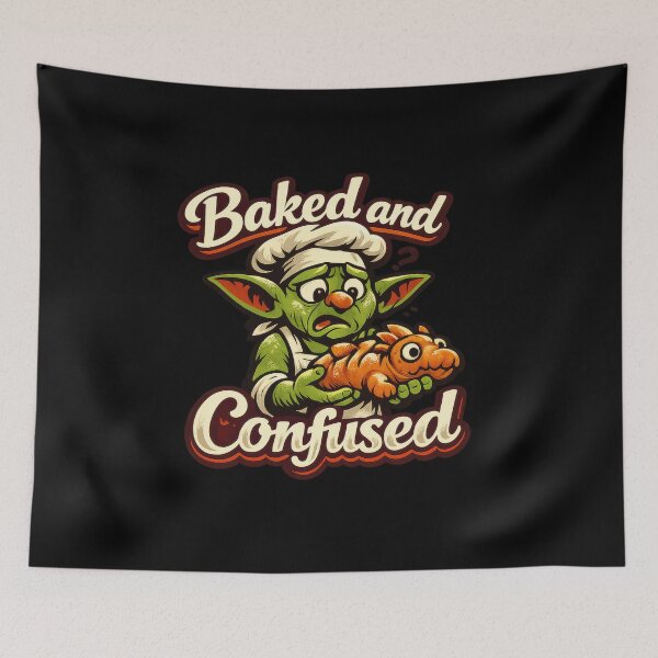 Item preview, Goblin Baker in a State of Pastry Panic  designed and sold by Sketchlegacy.