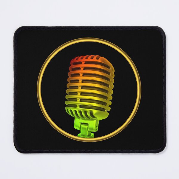 Item preview, Vintage colorful microphone designed and sold by markmonty.