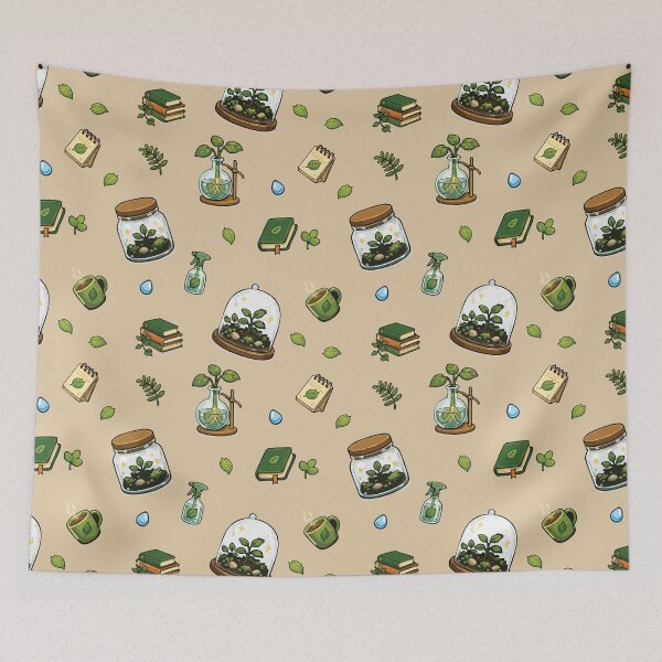 Item preview, Cute Terrarium Seamless Pattern for Plant Lovers 1 designed and sold by SimplePoDesign.