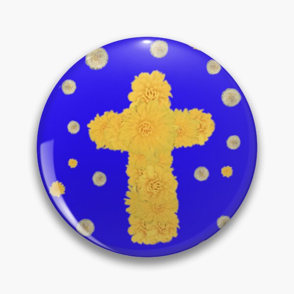 Item preview, dandelion cross designed and sold by gracehopelove.