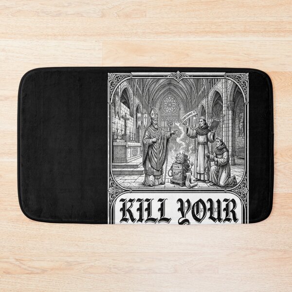Item preview, Kill Your Chatbot (Thomas Aquinas) designed and sold by leslygelbq.